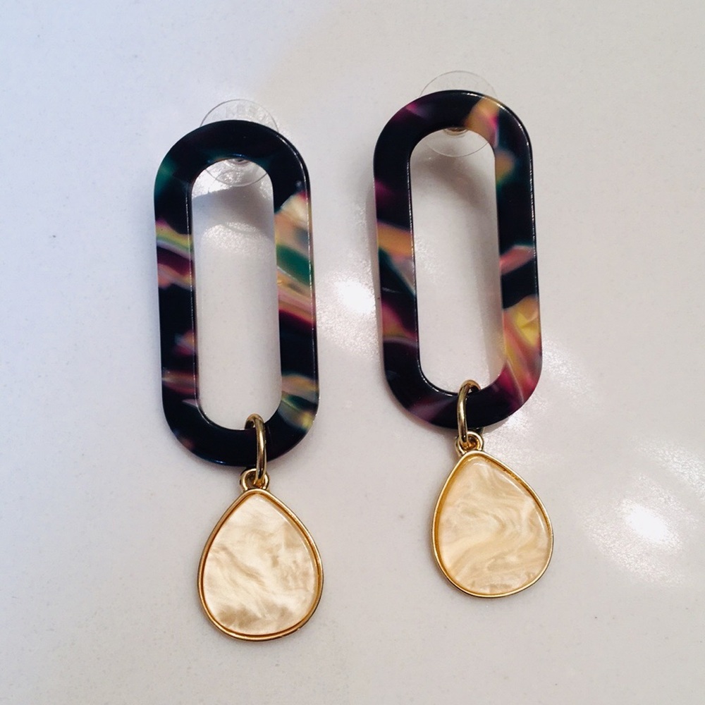 Bauble Bar Resin Earrings